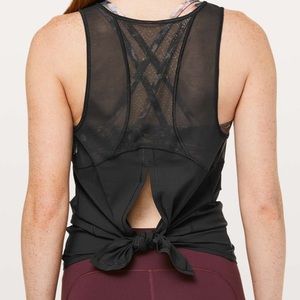 Lululemon Sculpt Tank Tie Back